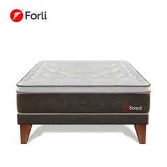 FORLI - Cama Europea Boreal Pocket Ss 2 Plz+Sofa