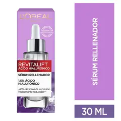 LOREAL PARIS - Sérum Rellenador Revitalift Ácido Hialurónico Envase 30 mL