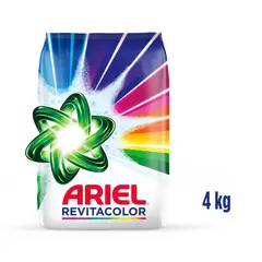 ARIEL - Detergente Polvo Revitacolor Bolsa 4 Kg