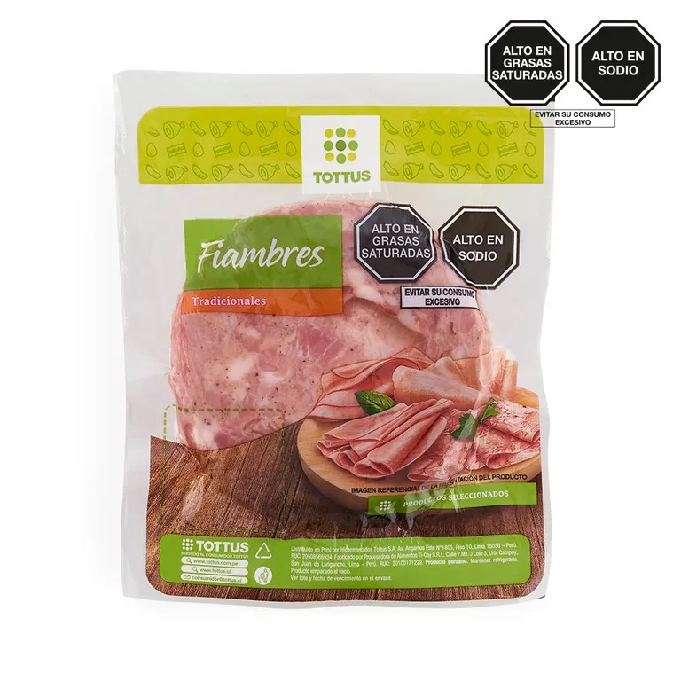 Chicharrón de Prensa Tottus Empaque 100 g