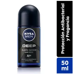 NIVEA - Desodorante Roll On Nivea Men Deep Dark Wood Envase 50 mL