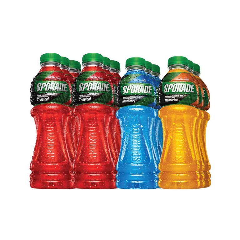 Bebida Rehidratante Sporade Surtido Pack 12 Botellas 500 mL
