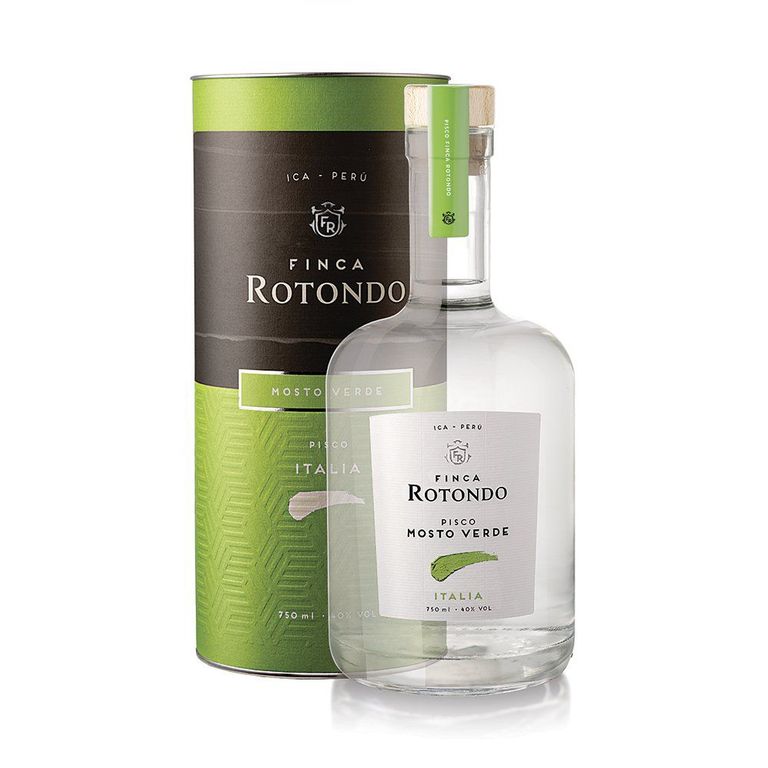 Pisco Mosto Verde Italia Finca Rotondo Botella 750 mL