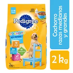 PEDIGREE - Alimento Seco Cachorros Pedigree Bolsa 2 Kg