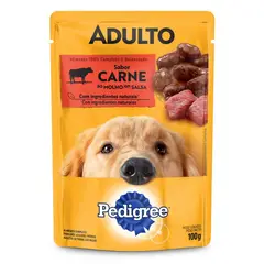 PEDIGREE - Pouch Perro Adulto Sabor Carne 100 g
