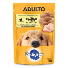 PEDIGREE - Pouch Perro Adulto Sabor Pollo 100 g
