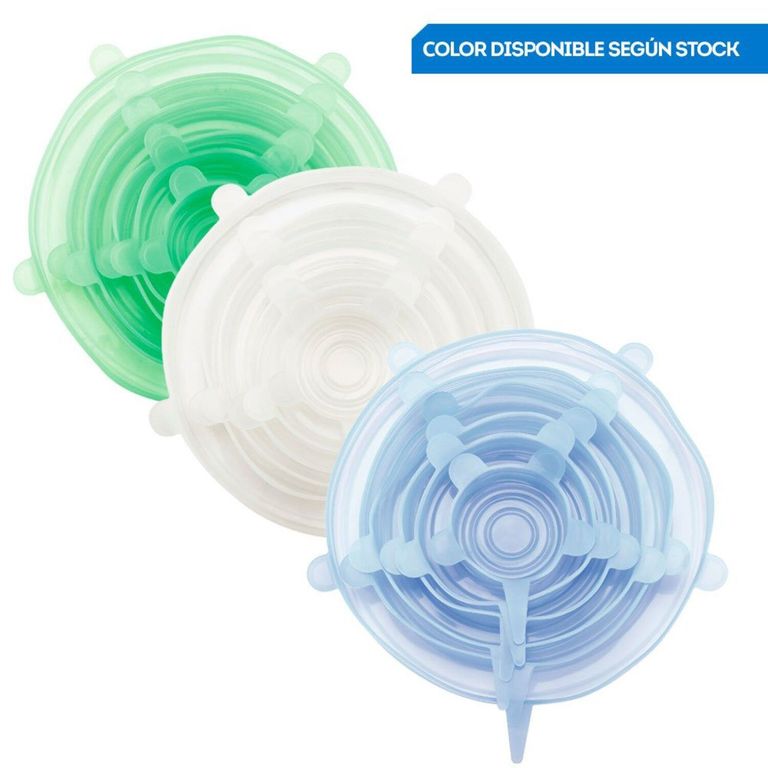 Set Tapas De Silicona x6