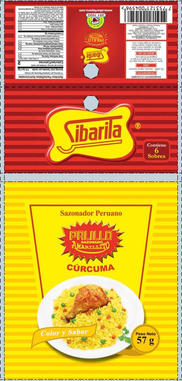 Palillo Amarillo Sibarita Empaque 57 g