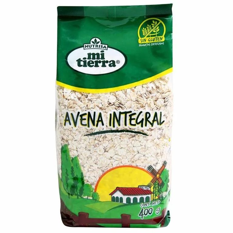 Avena Integral Mi Tierra Bolsa 400 g