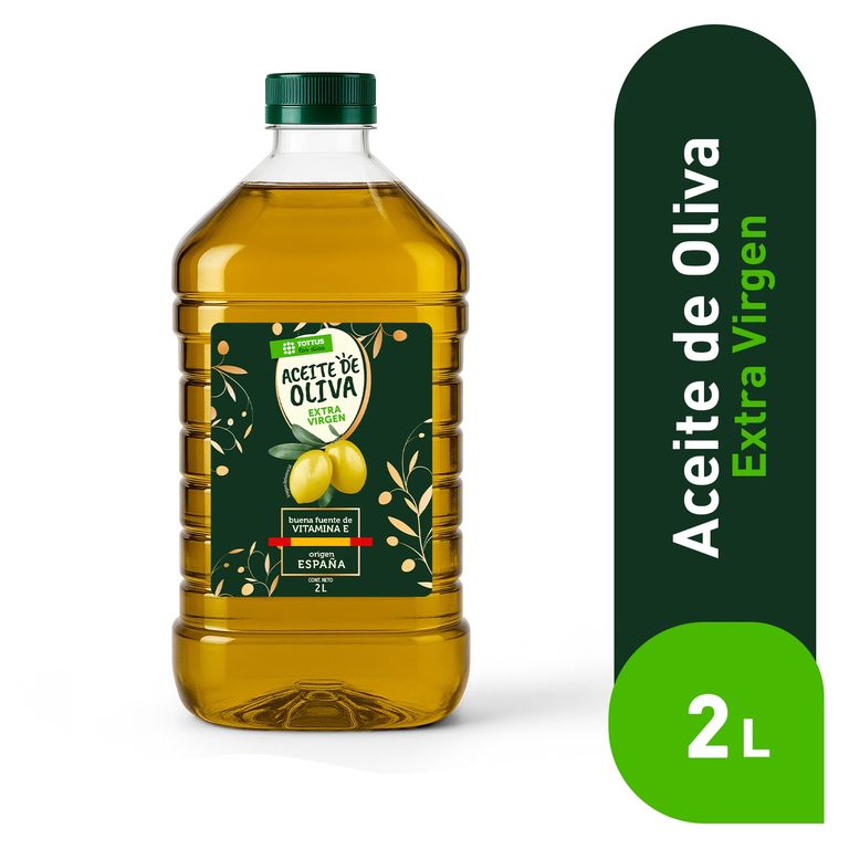 Aceite de Oliva Tottus Extra Virgen Botella 2 L