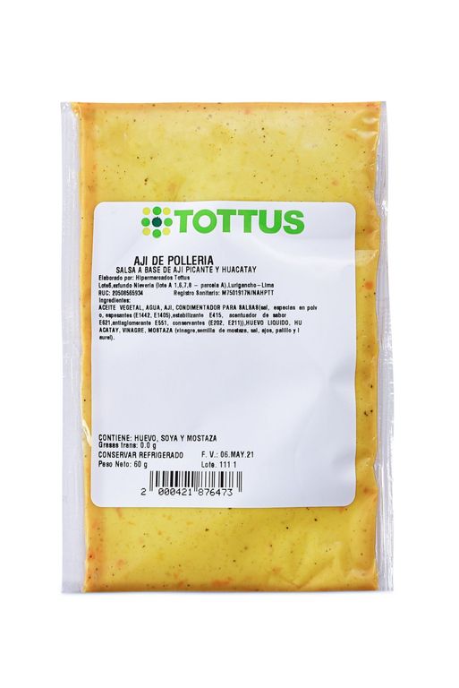 Ají De Polleria Tottus 60 g