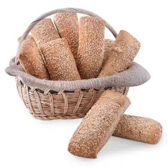 TOTTUS - Pan Ciabatta Con Salvado Y Ajonjolí 6 Unidades