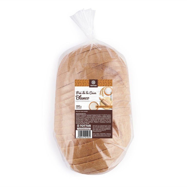 Pan De La Casa Blanco 350 g