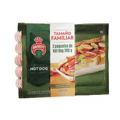 BRAEDT - Pack Hot Dog X 600Gr