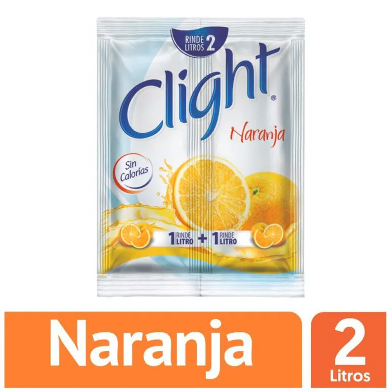 Bebida en Polvo Clight Naranja Sobre 14 g