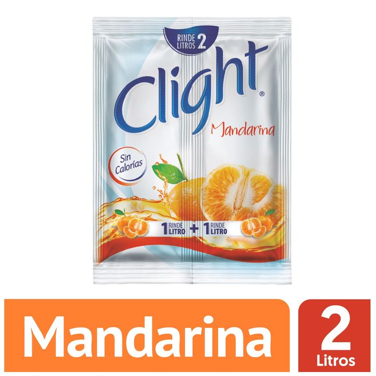 Bebida en Polvo Clight Mandarina Sobre 14 g