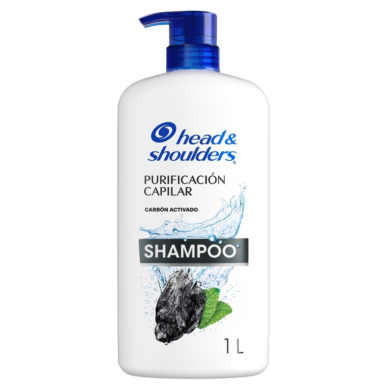 Shampoo Head & Shoulders Charcoal Botella 1 L