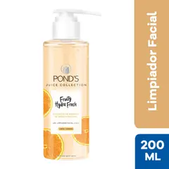 PONDS - Limpiador Facial Fruity Hydra Fresh Naranja Envase 200 mL
