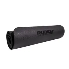 RUDEM - Matt de Yoga Rudem Negro 6 Mm