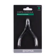 TOTTUS - Corta Cutículas de Acero Tottus