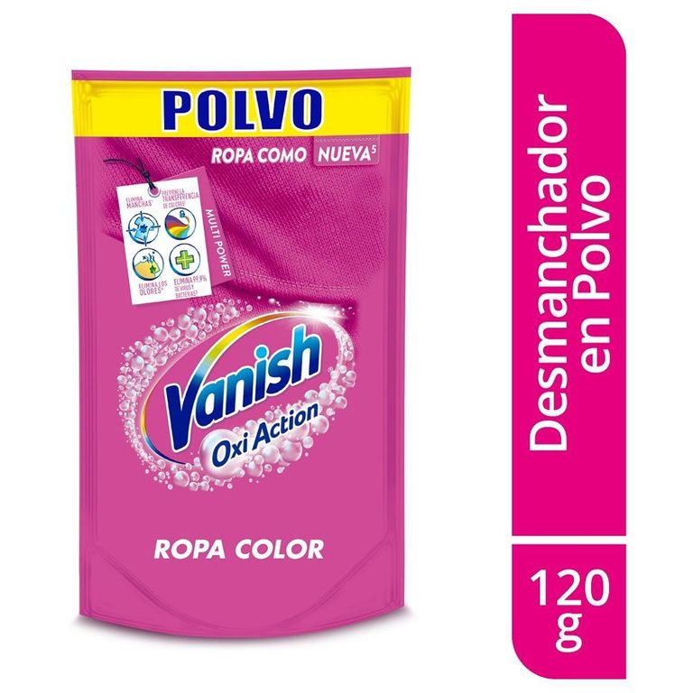 Quitamanchas en Polvo Vanish Ropa Color Doypack 120 g