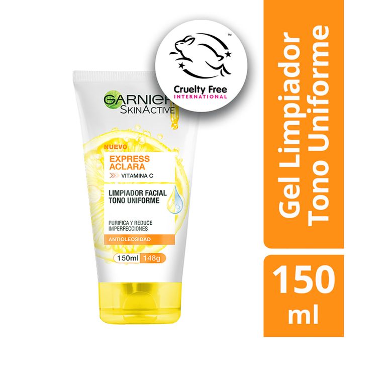 Limpiador Facial Garnier Skin Active Express Aclara Envase 150 mL