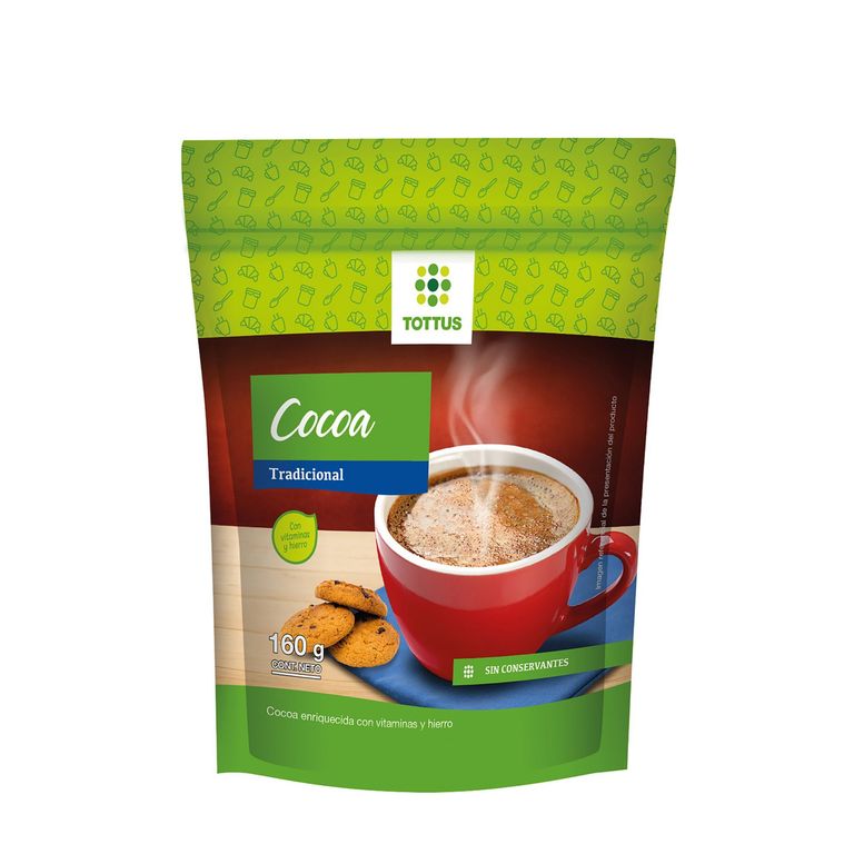 Cocoa Tradicional Tottus Envase 160 g