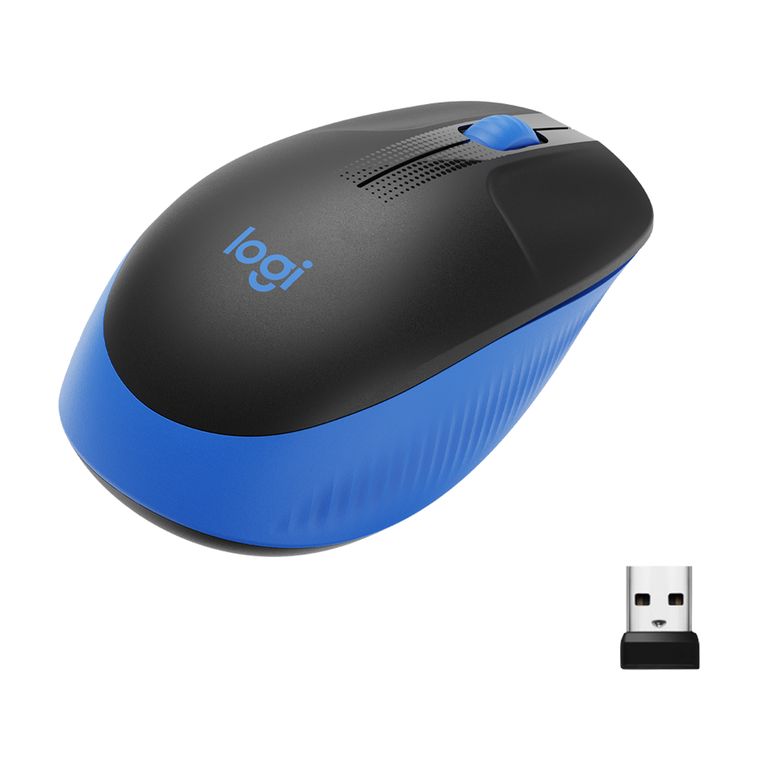 Mouse Inalámbrico Logitech M190 Blue