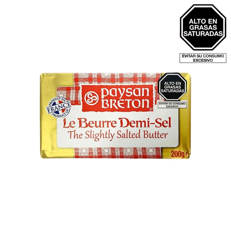 Mantequilla con Sal Paysan Breton Empaque 200 g