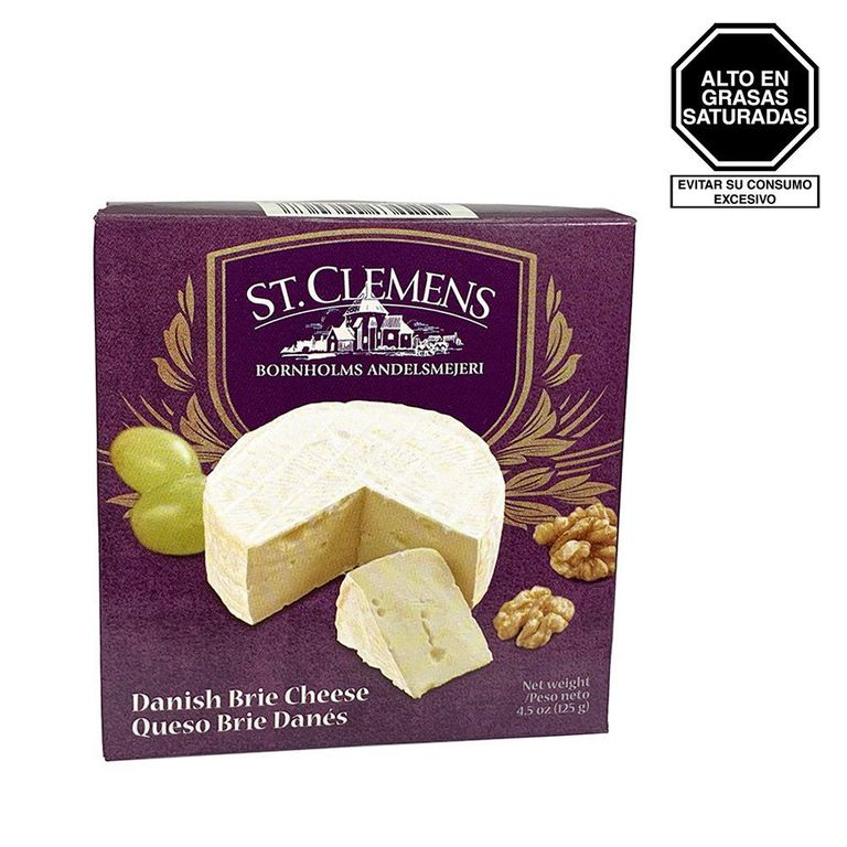 Queso Brie Danés St. Clemens Caja 125 g