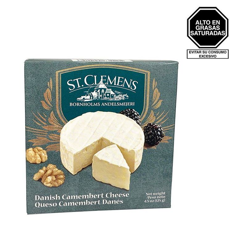 Queso Camembert Danes St. Clemens Empaque 125 g
