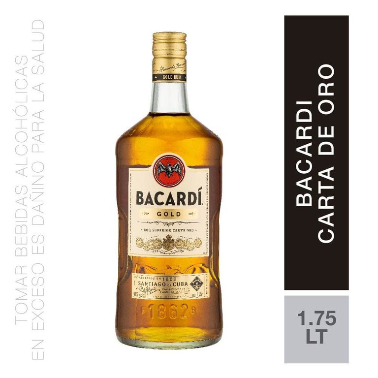 Ron Bacardí Carta Oro Botella 1.75 L