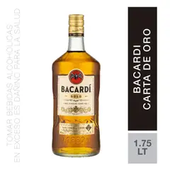 BACARDI - Ron Carta Oro 1.75 L
