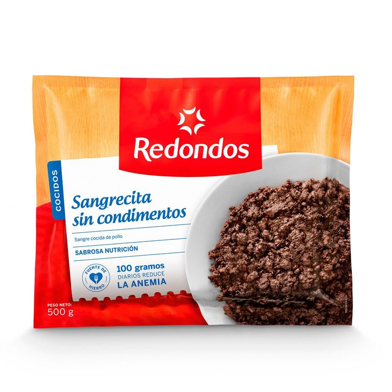 Sangrecita Sin Condimento Redondos