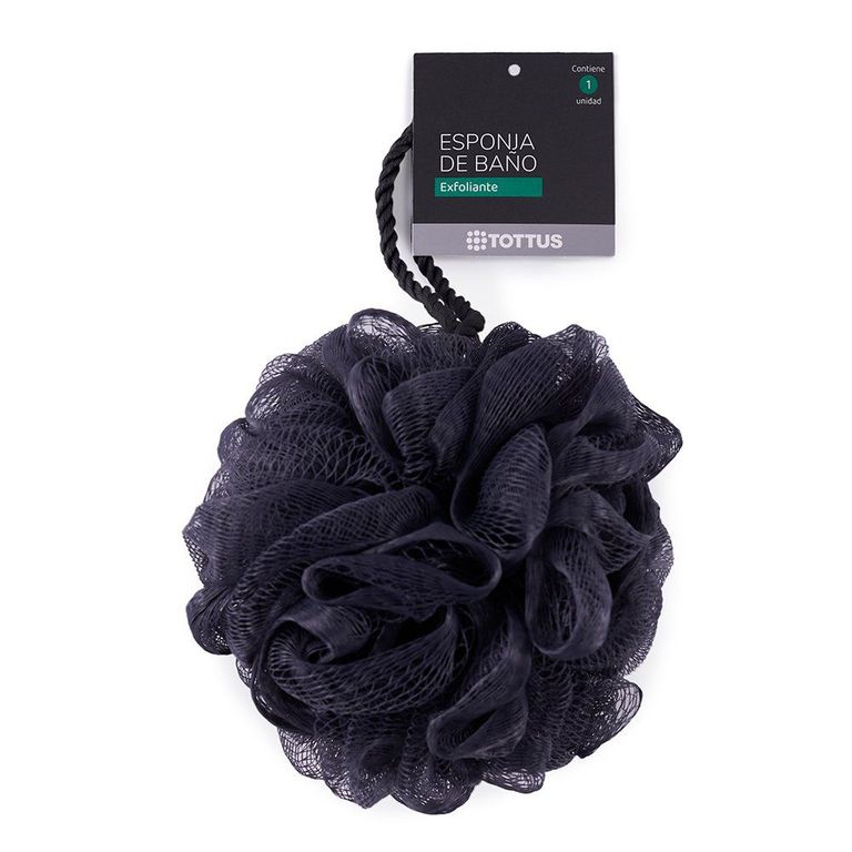 Esponja de Nylon Baño Gris Tottus