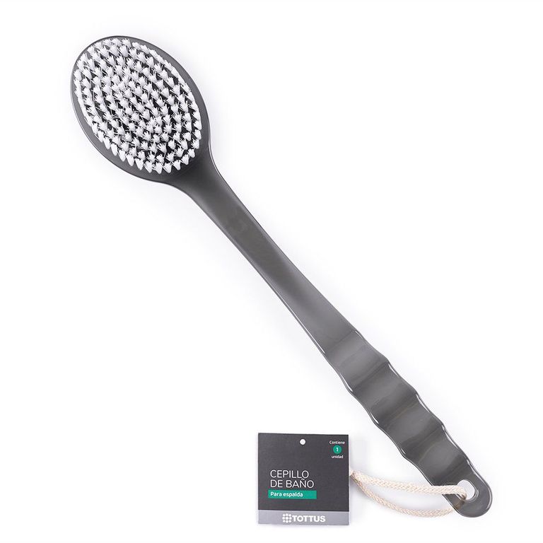 Cepillo de Baño Gris Tottus