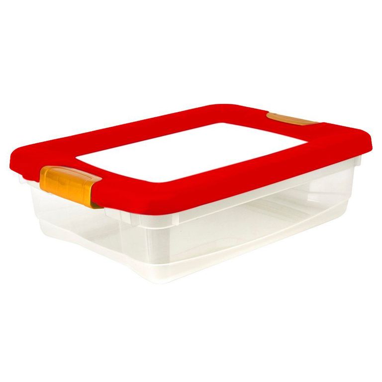 Caja Con Tapa Duraplast Broadway Mediana Nro 1 14 L