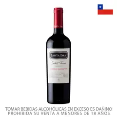 SANTA EMA - Vino Tinto Santa Ema Select Teroir Reserva Cabernet Sauvignon Botella 750 mL