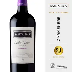 SANTA EMA - Vino Tinto Select Teroir Reserva Carmenere 750 mL