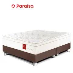 PARAISO - Cama Royal Prince Queen Chocolate