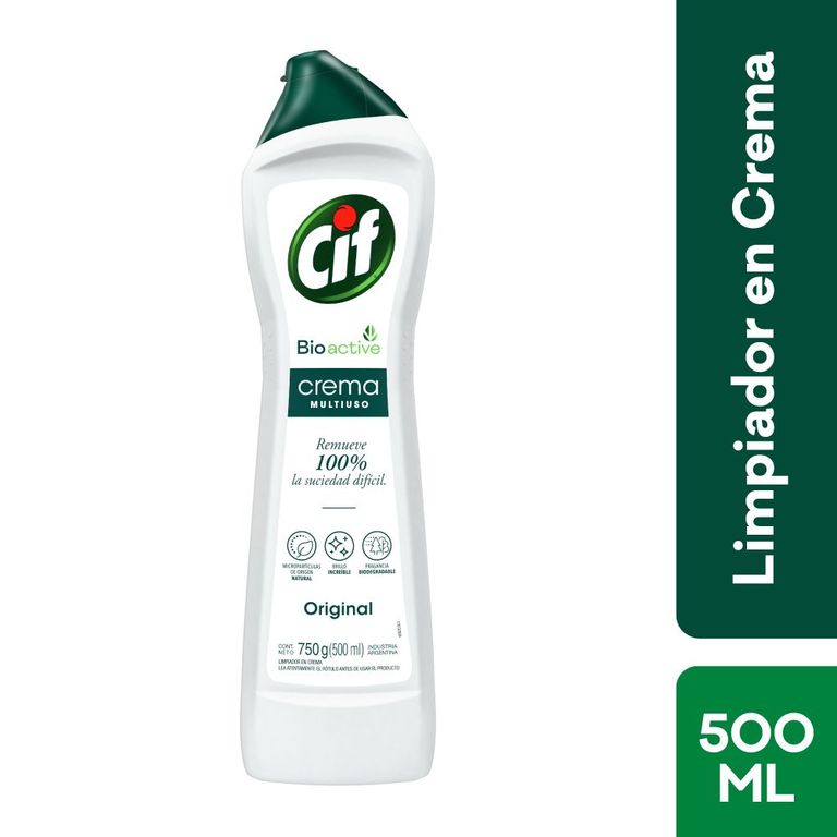 Limpiador en Crema Cif Original Envase 750 g