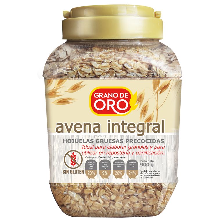Avena Hojuelas Gruesas Grano de Oro Bolsa 900 g