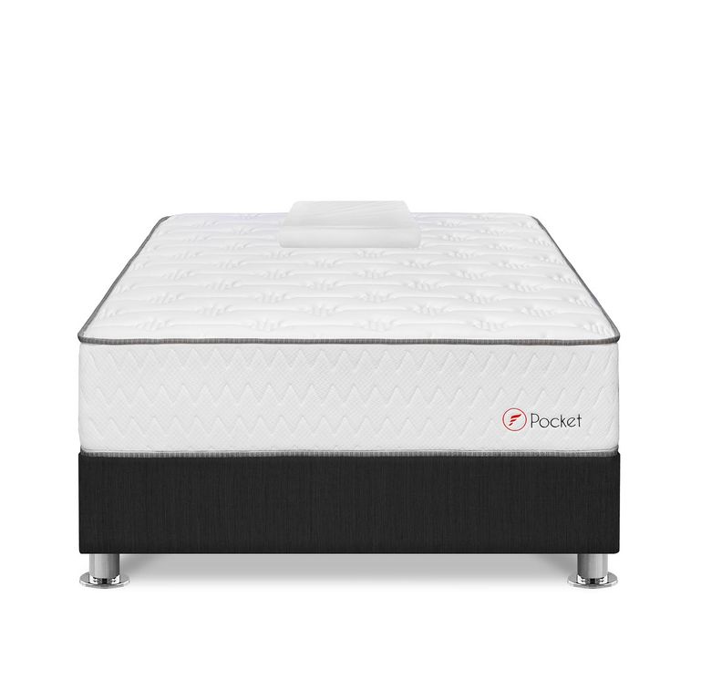 Cama Americana Forli Pocket 1.5 Plz