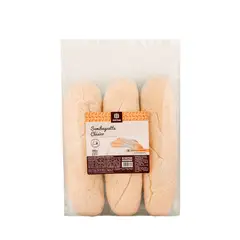 TOTTUS - Semi Baguette Clásico Precocido Congelado 360 g