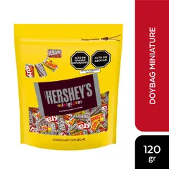 HERSHEYS - Chocolate con Leche Miniaturas 120 g