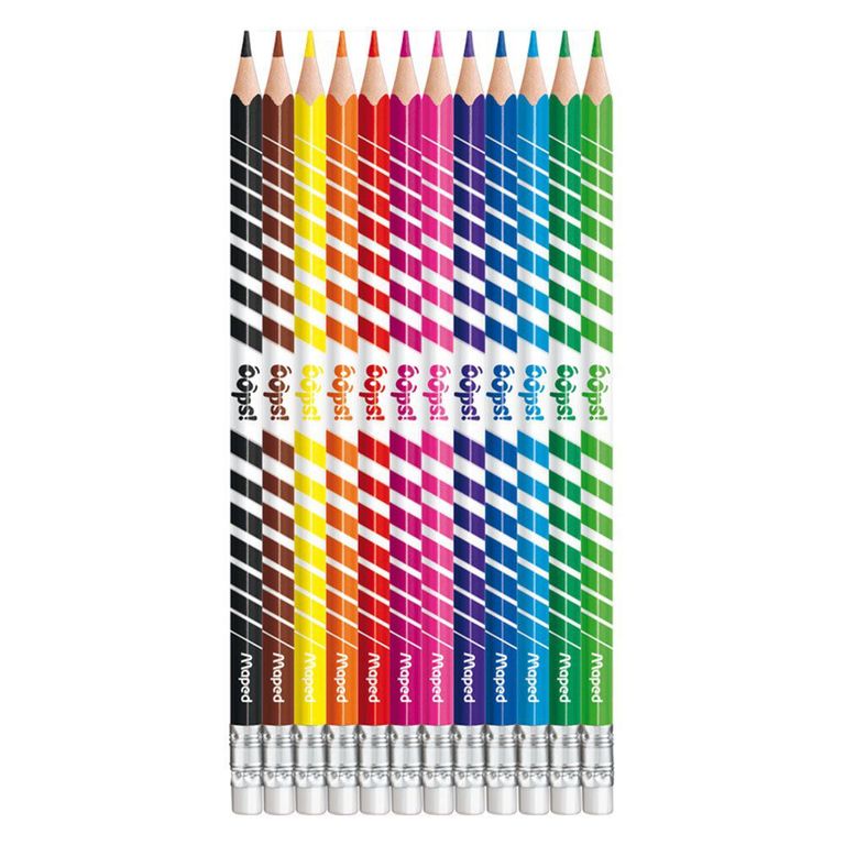 Colores Borrables Maped Color Peps Caja 12 Und