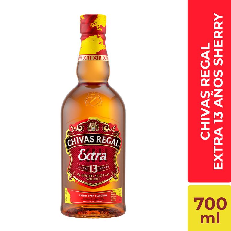 Whisky Chivas Regal Extra 13 Años Botella 700 mL