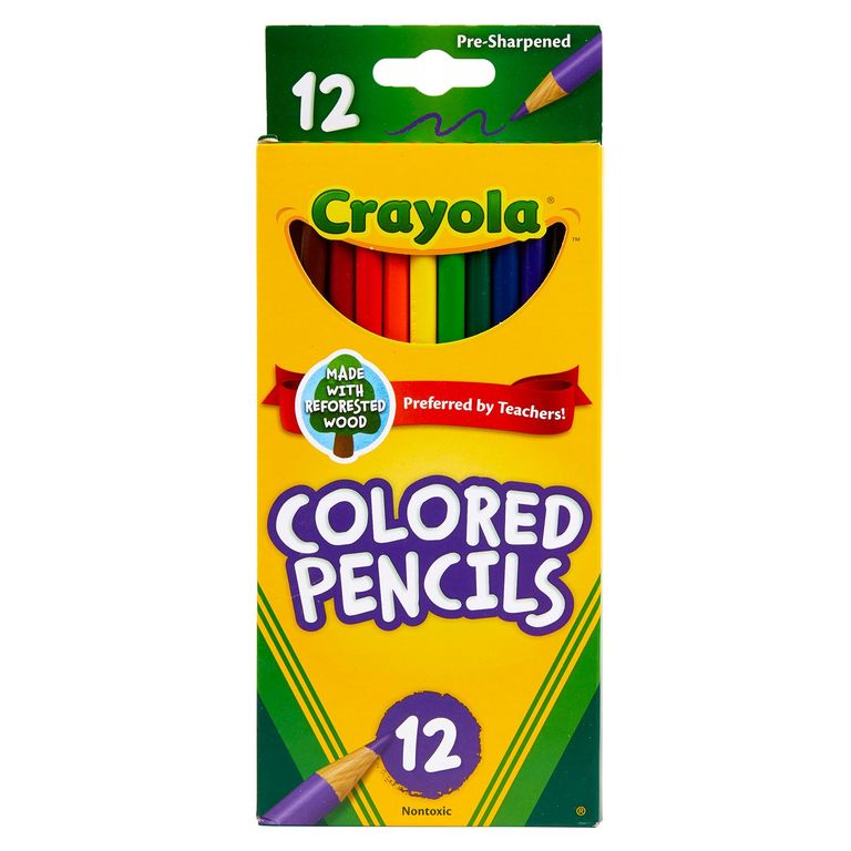 Colores Crayola Largos Empaque 12 Und
