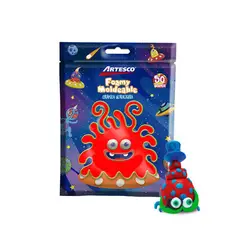 ARTESCO - Cerámica Artesco Ultraligera Rojo Bolsa 50 g