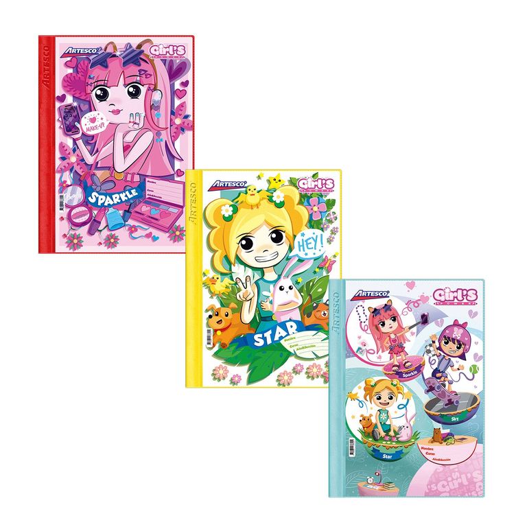 Folder Artesco Duramax A4 Infantil Surtidos Pretty